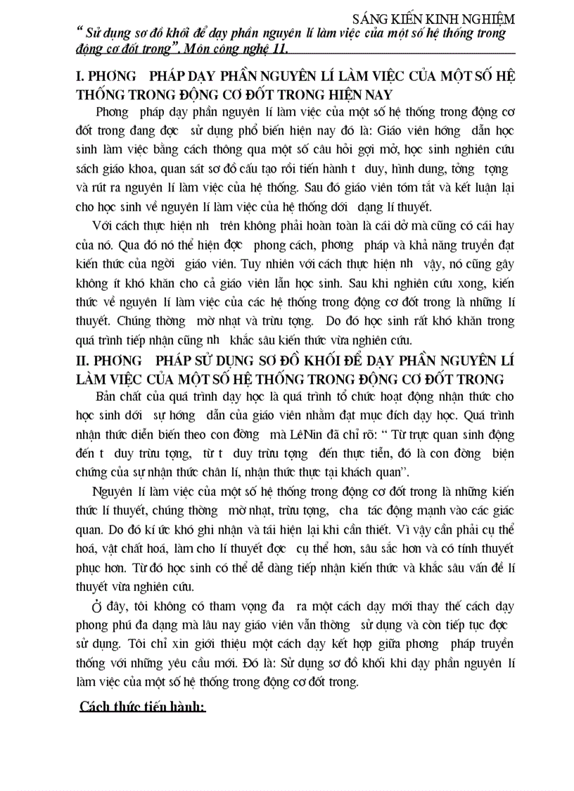 image for page Sáng kiến kinh nghiệm công nghệ 11