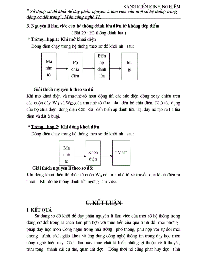 image for page Sáng kiến kinh nghiệm công nghệ 11