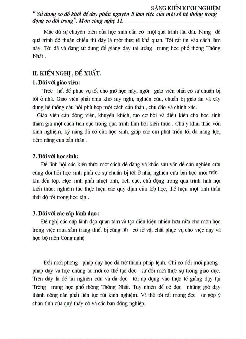 image for page Sáng kiến kinh nghiệm công nghệ 11