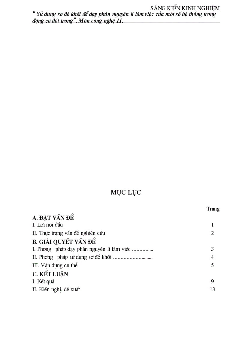 image for page Sáng kiến kinh nghiệm công nghệ 11