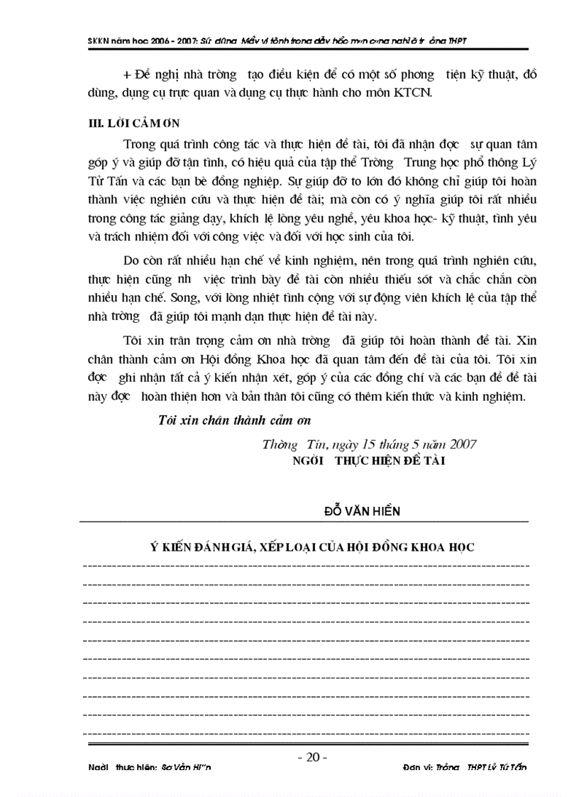 image for page SKKN Ứng dụng CNTT trong dạy học môn CN 11