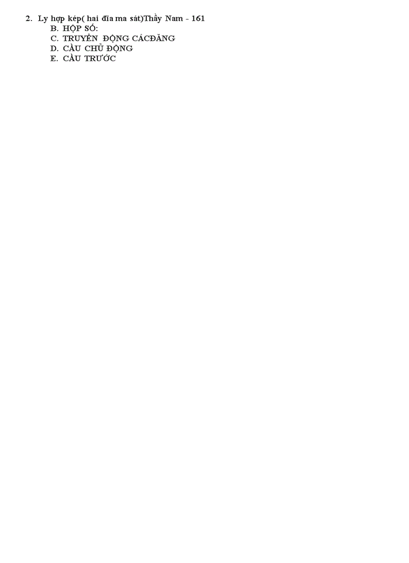 image for page Truyền động ô tô