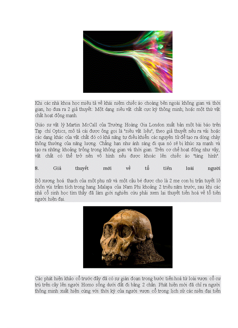 image for page 10khám phá khoa học nổi bật năm 2010