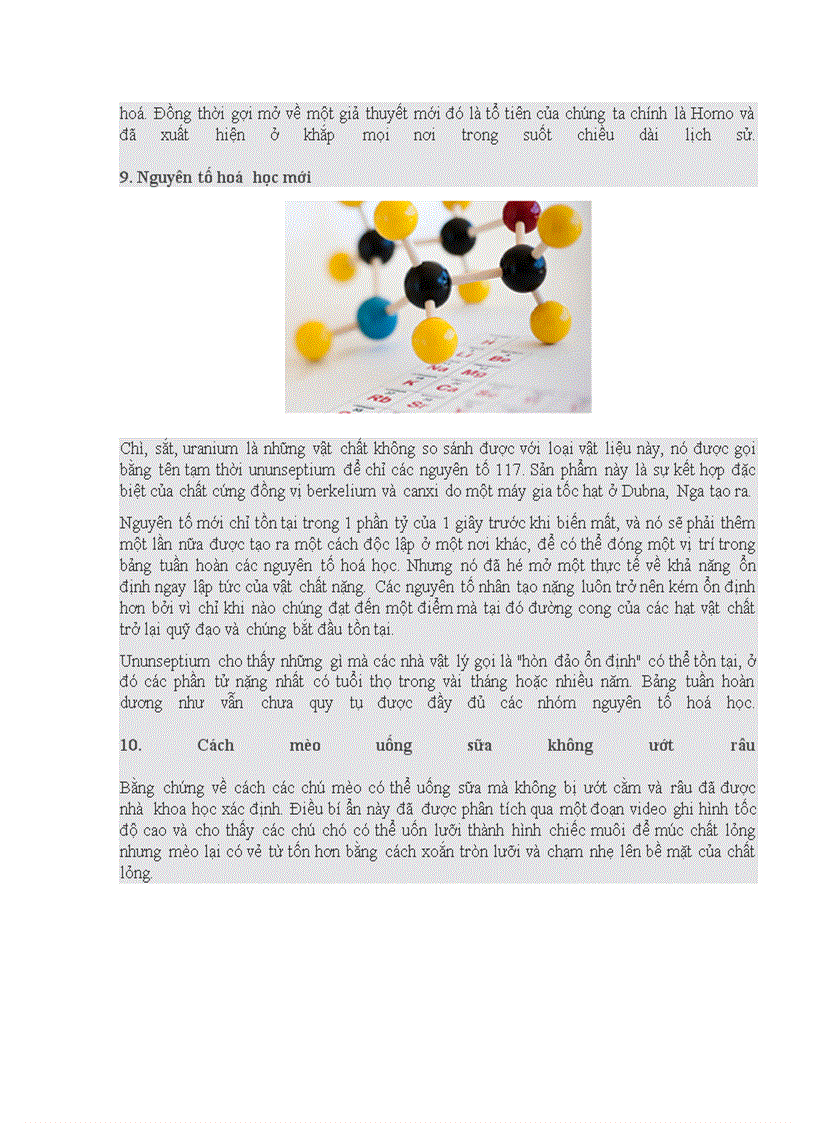 image for page 10khám phá khoa học nổi bật năm 2010