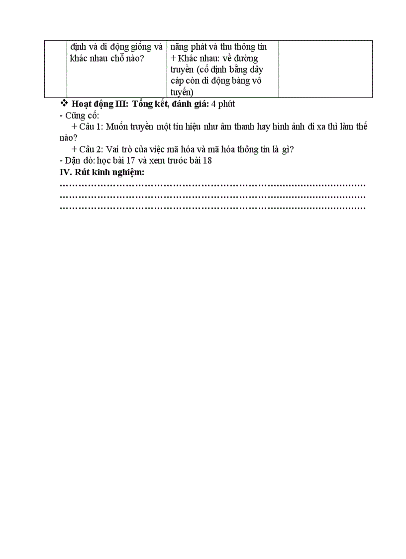 image for page Bài 17 khái niệm về hệ thống thông tin và viễn thông