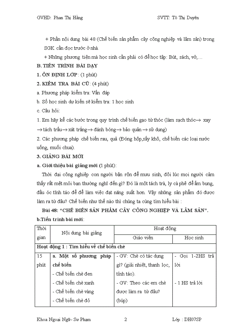 image for page Bài 48 công nghệ 10