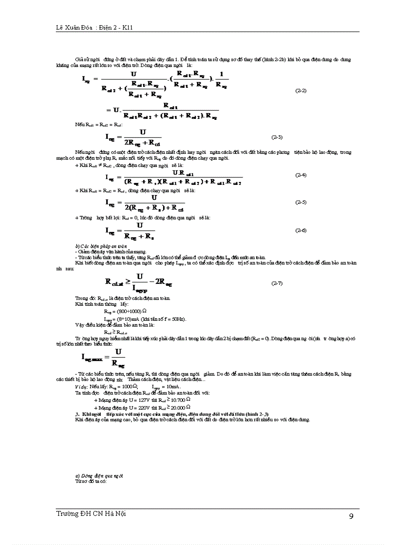 image for page Bài giảng an toàn điện