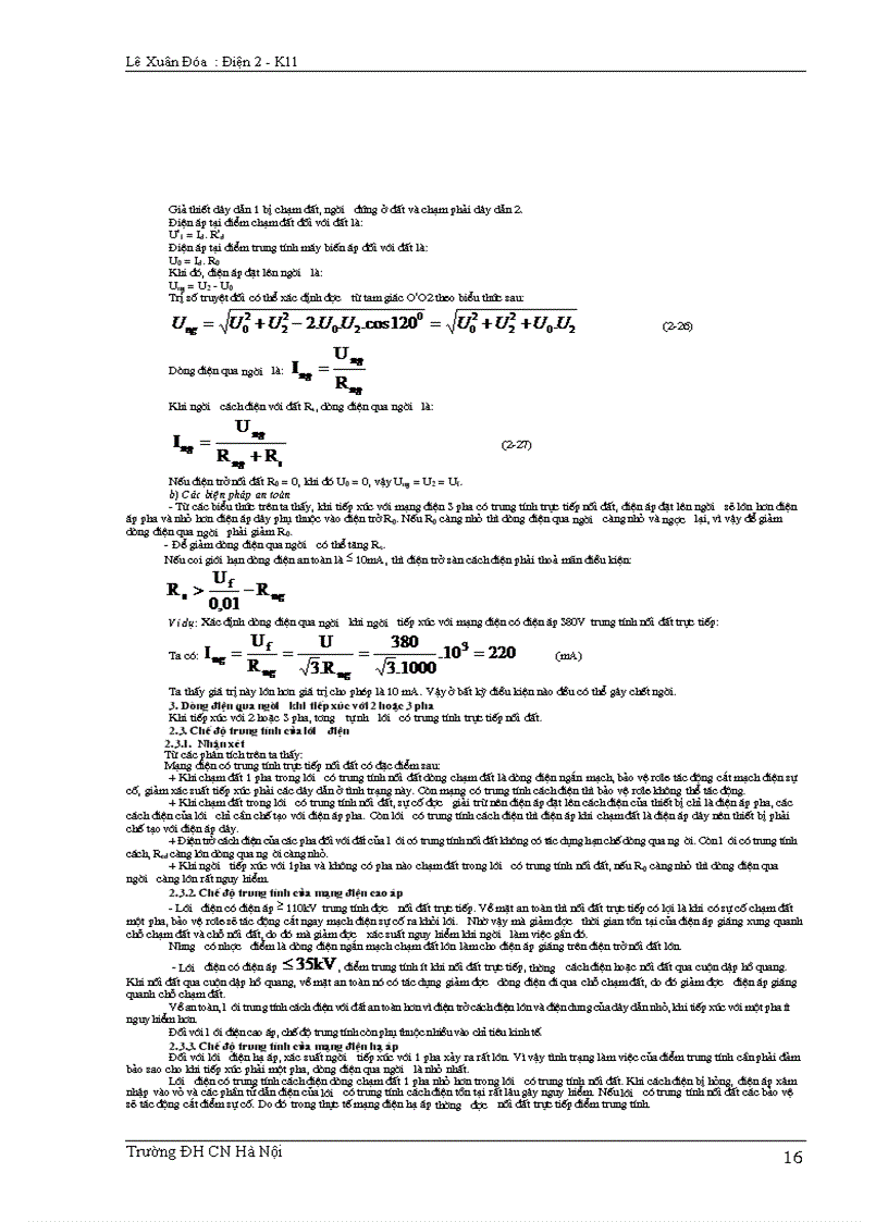 image for page Bài giảng an toàn điện