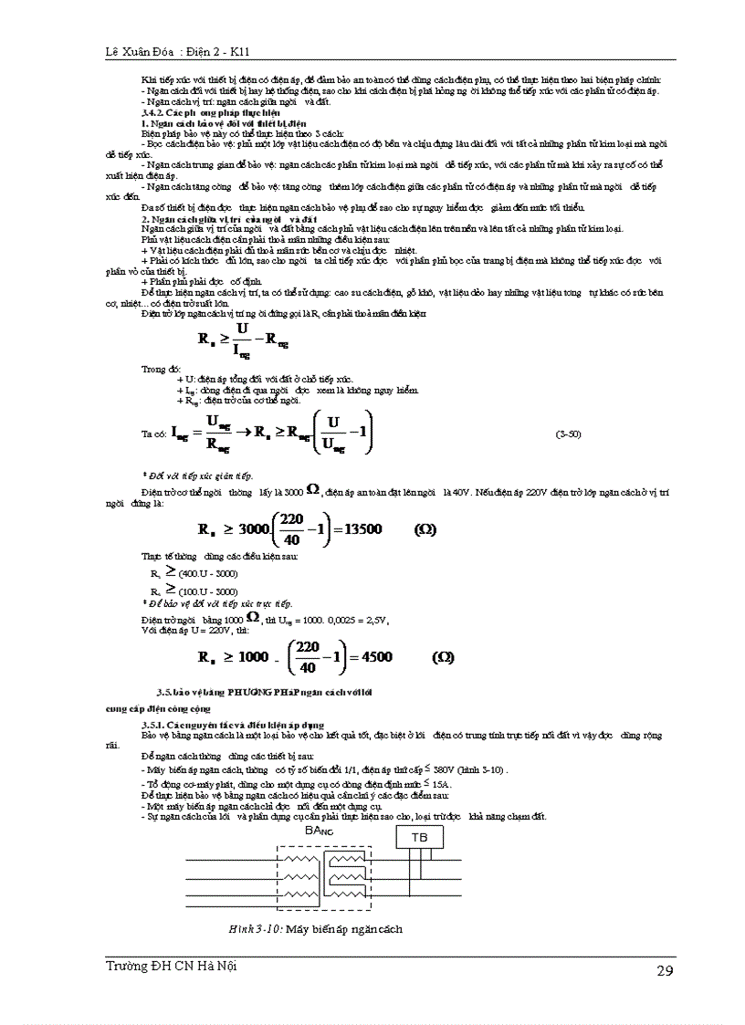 image for page Bài giảng an toàn điện