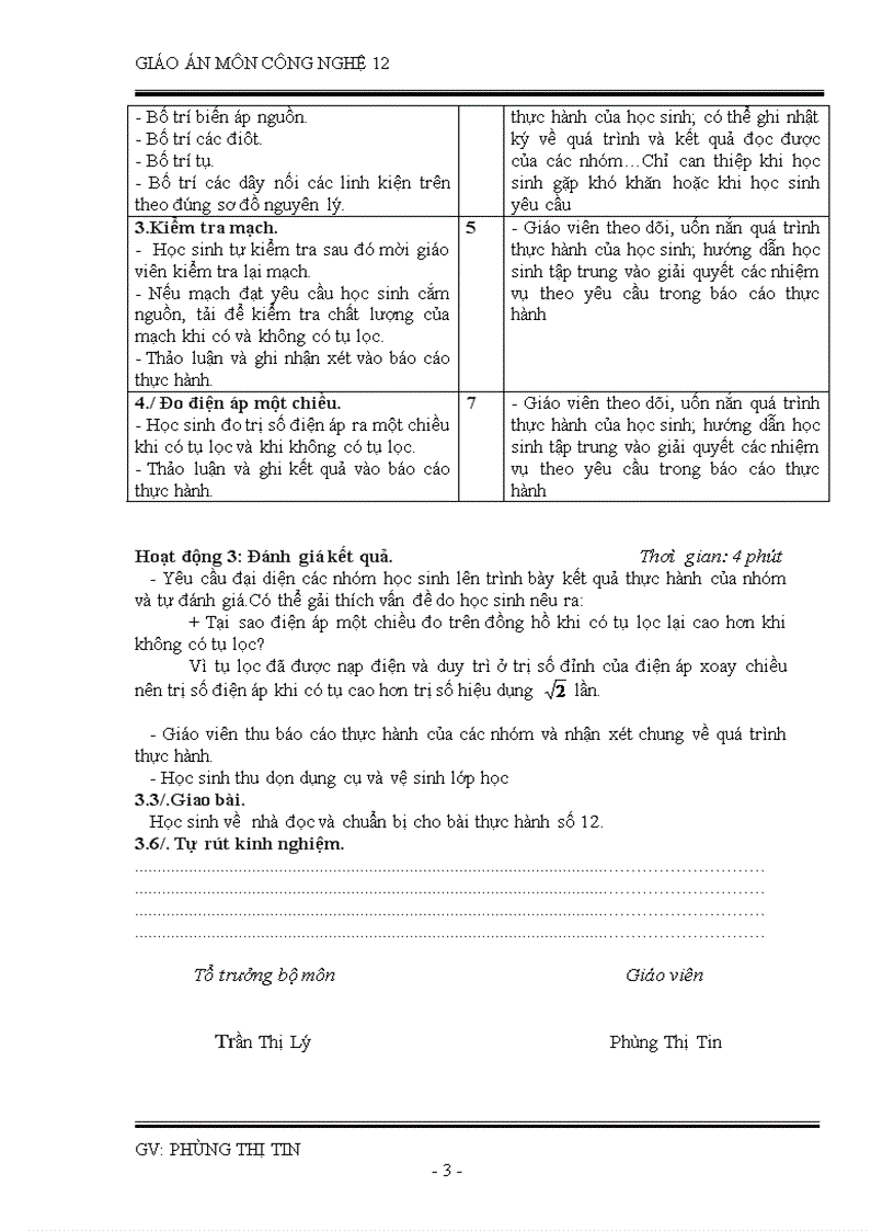 image for page CÔNG NGHỆ 12 Tiết 10