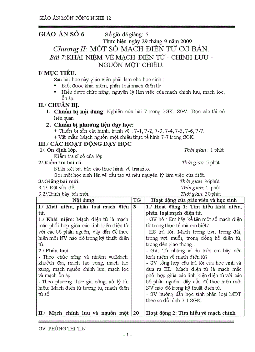 image for page CÔNG NGHỆ 12 Tiết 6