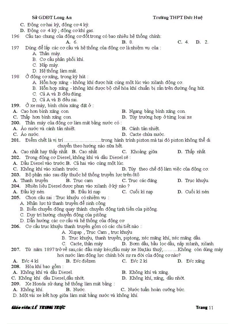image for page ĐH Ngân hàng câu hỏi TN Công Nghệ 12