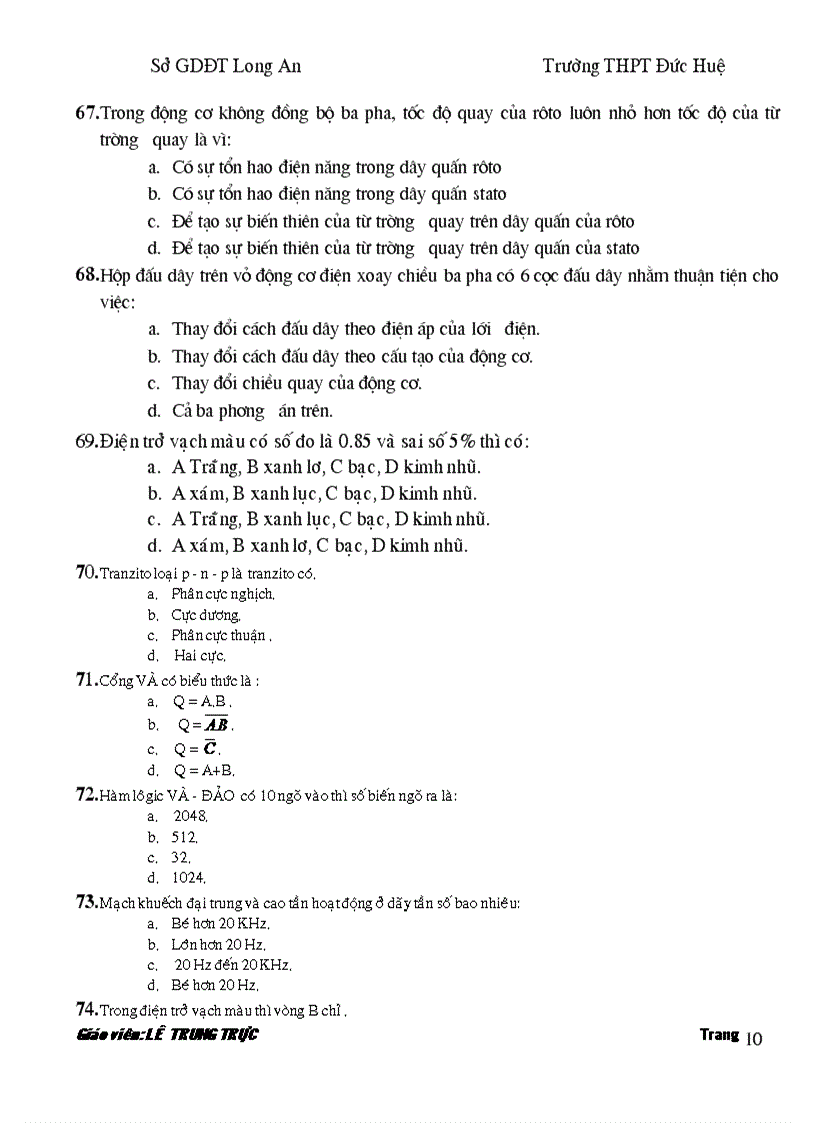 image for page ĐH Ngân hàng câu hỏi TN nghiệm CN 12