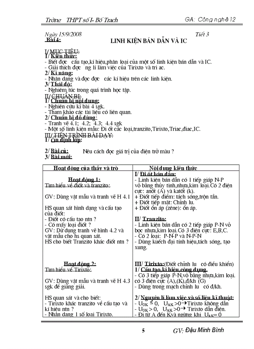 image for page Giáo án CN 12 trọn bộ