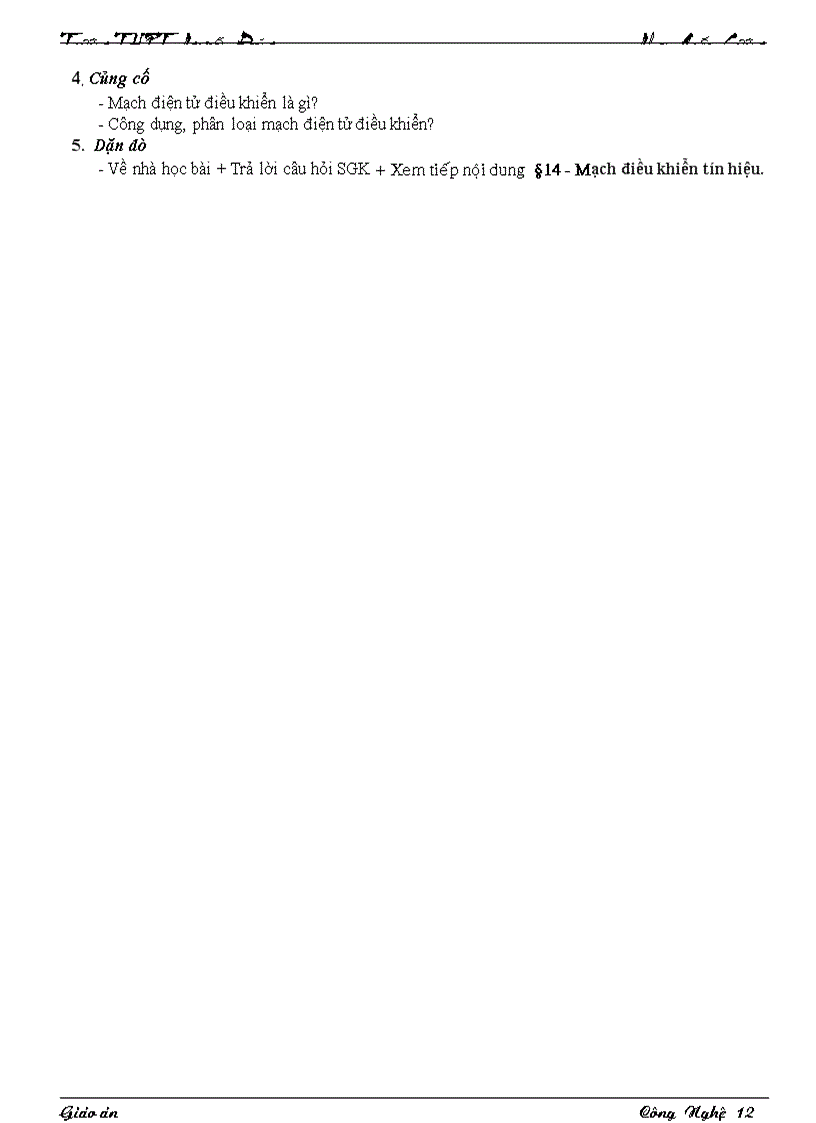 image for page Giáo án CN12 Bài 10 13