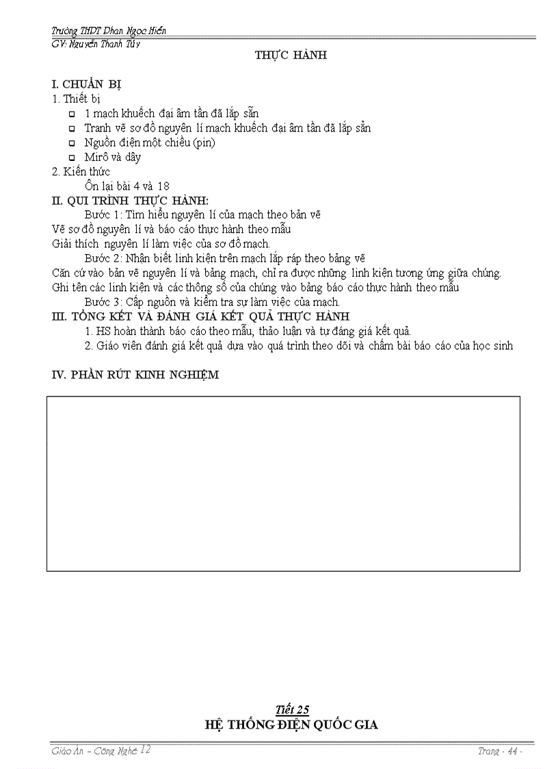 image for page Giáo án công nghệ 12 3 cột full