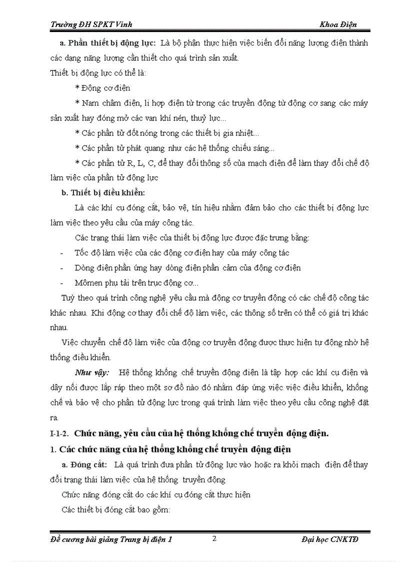 image for page Giáo trình trang bị điện