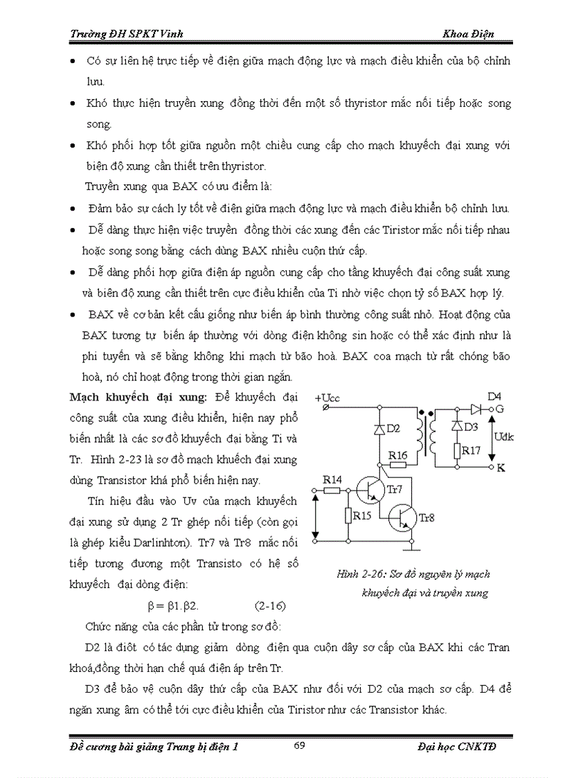 image for page Giáo trình trang bị điện