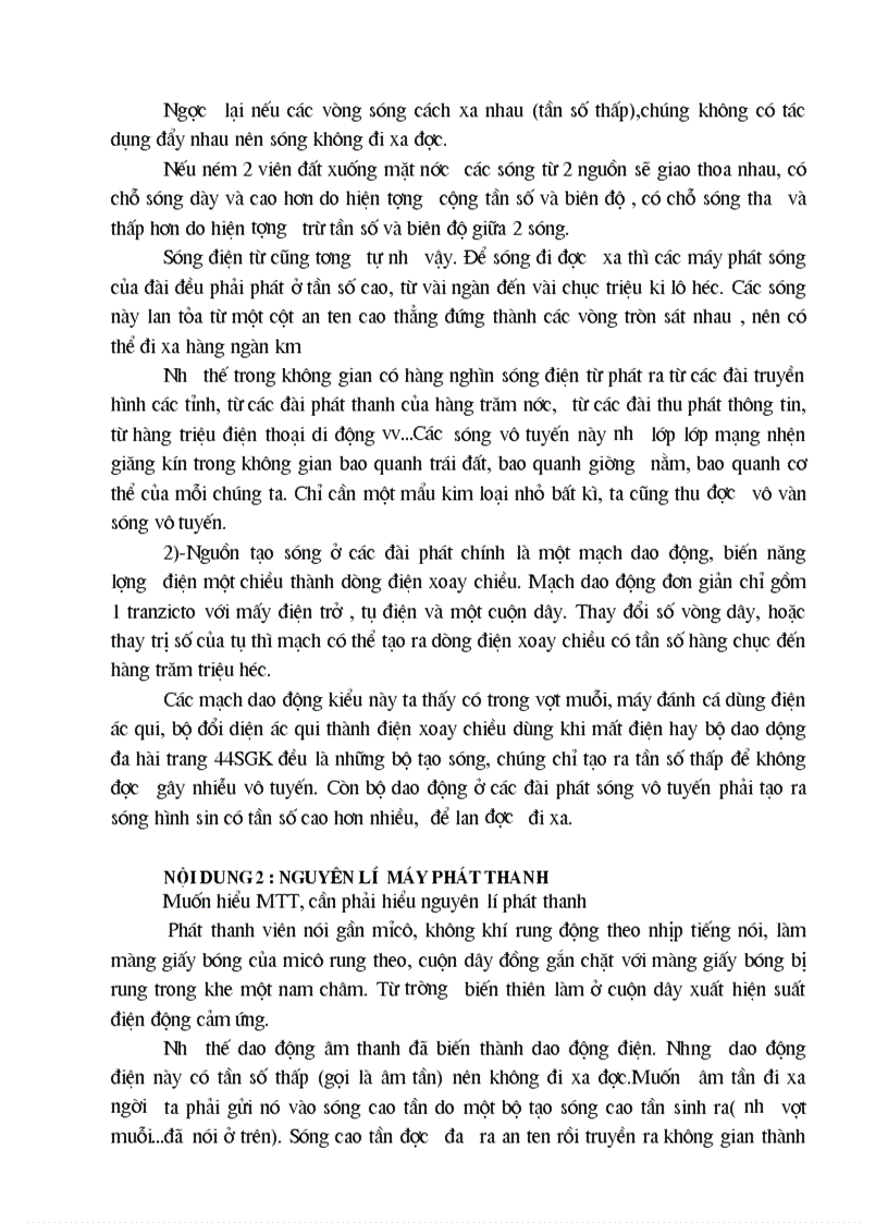 image for page Máy thu thanh Nguyên lí chi tiết