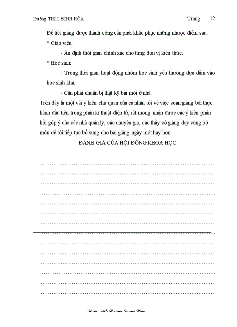 image for page Mot so giai phap nham nang cao chat luong day va hoc bai thuc hanh DIEN TRO TU DIEN CUON CẢM