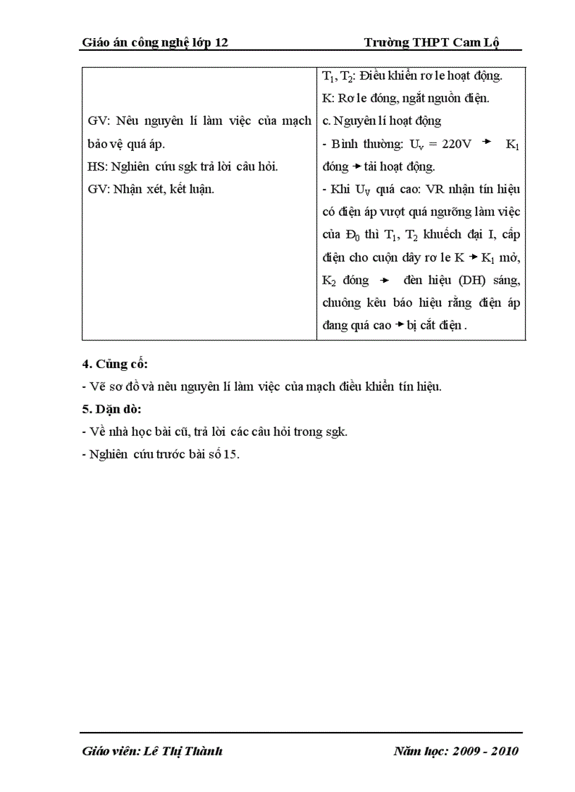 image for page Tiết 14 Công nghệ 12