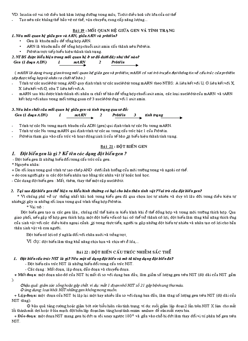 image for page De cuong on ly thuyet sinh9 HSG09 10