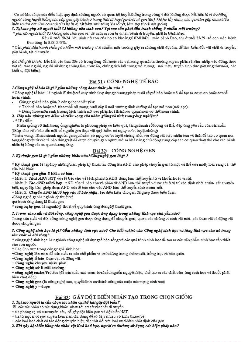 image for page De cuong on ly thuyet sinh9 HSG09 10