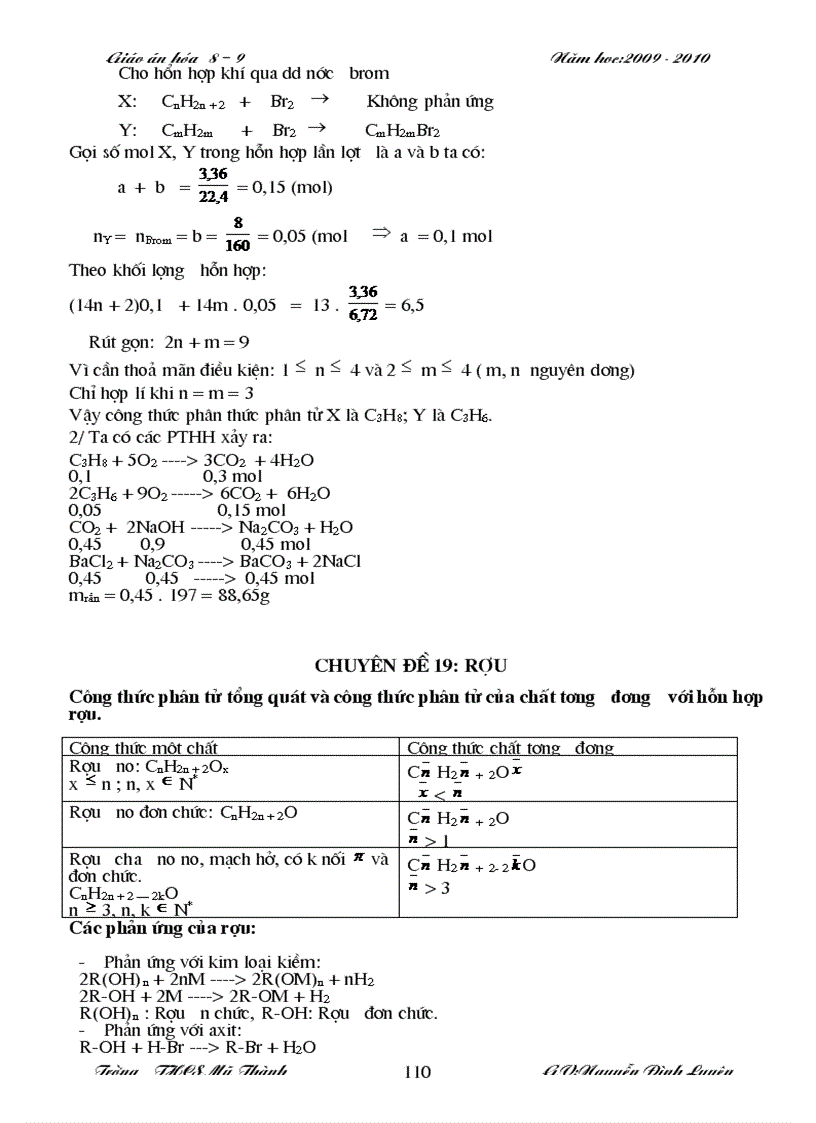 image for page Giáo án BD hóa 8 hay