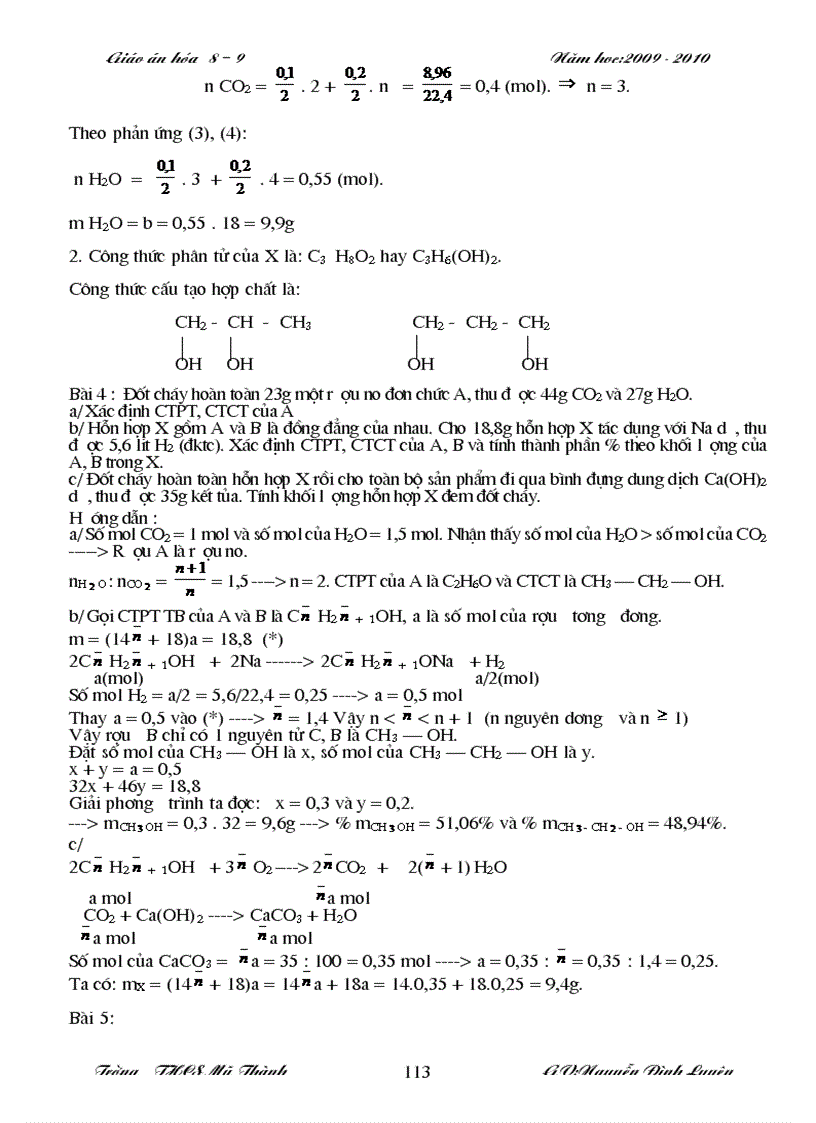 image for page Giáo án BD hóa 8 hay