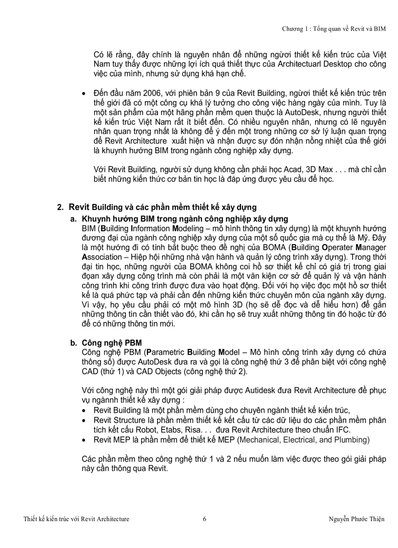 image for page HD sử dụng Revit Architecture