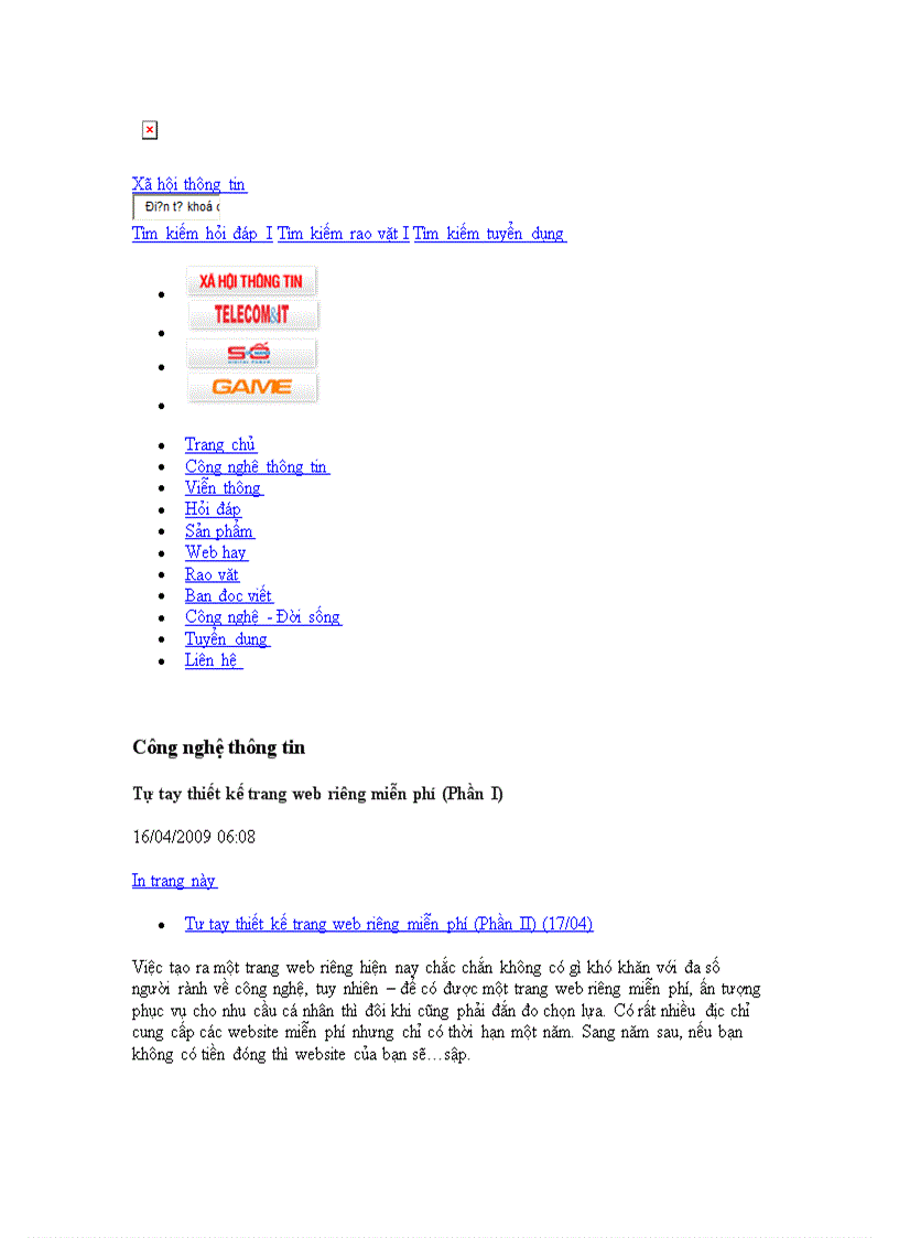 image for page Tao trang wed