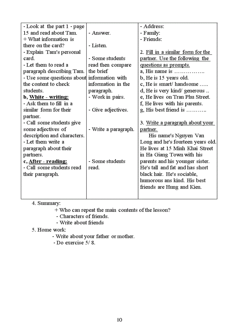 image for page Tiếng anh 8 ki I