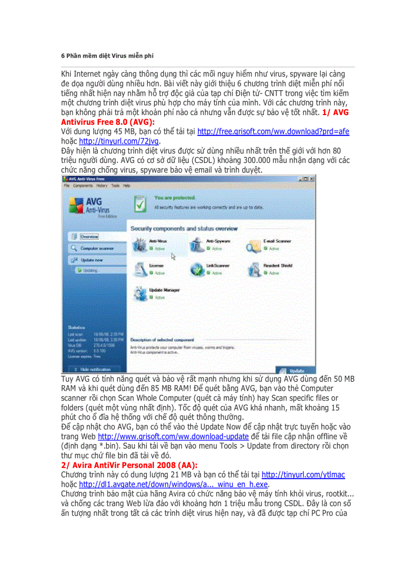 image for page 6 Phần mềm diệt Virus miễn phí1 pdf