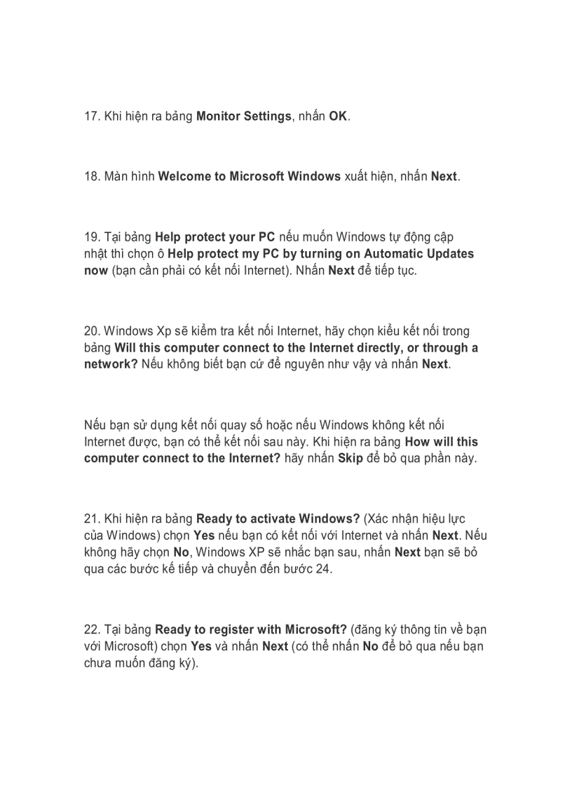 image for page Cách cài Windows XP4 pdf