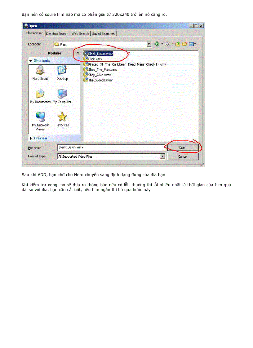 image for page Cách sử dụng Nero Toàn tập