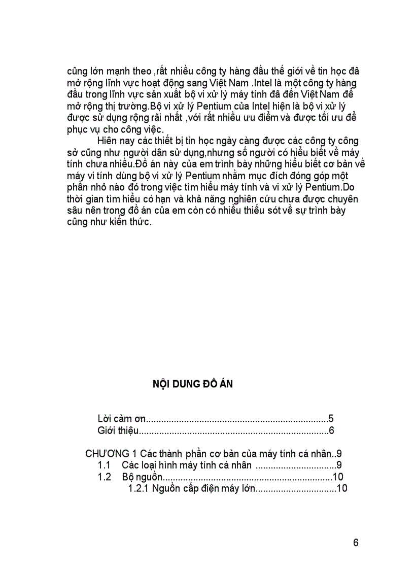 image for page Cấu trúc Nguyên lý hoạt động máy tính