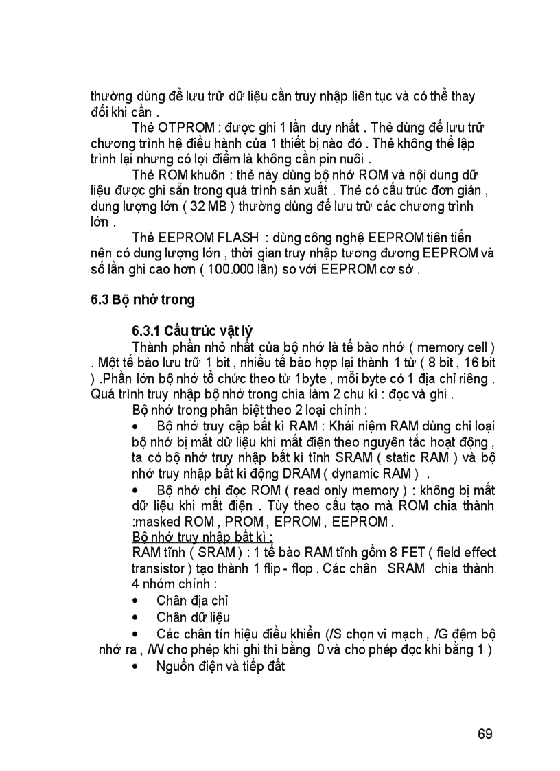 image for page Cấu trúc Nguyên lý hoạt động máy tính