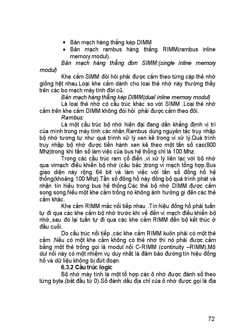 image for page Cấu trúc Nguyên lý hoạt động máy tính