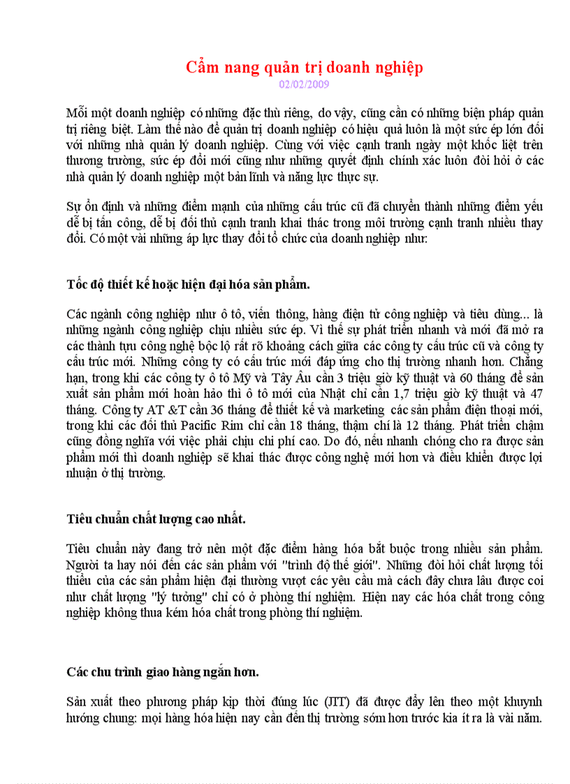 image for page CN10 Kinh doanh Cẩm nang quản trị