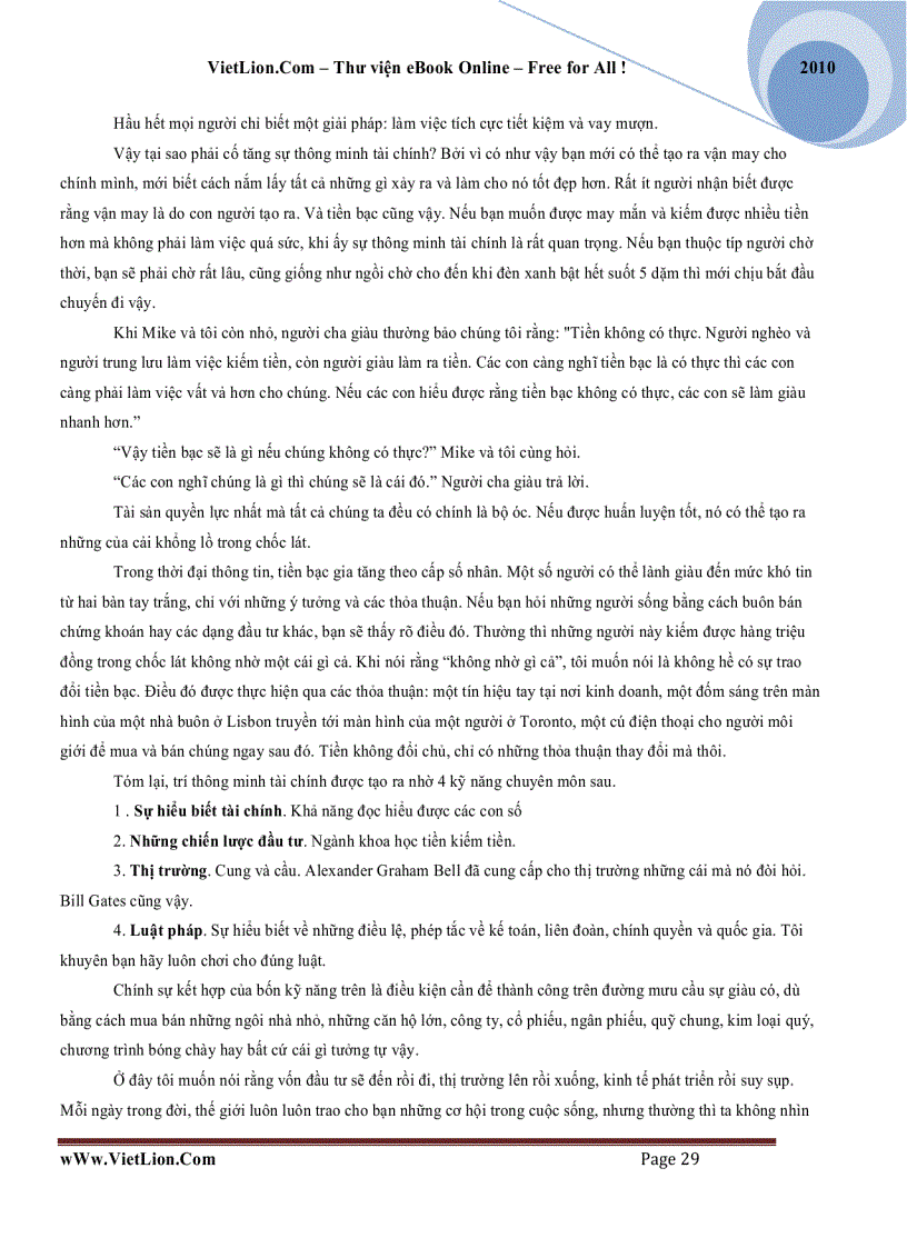 image for page Dạy con làm giàu