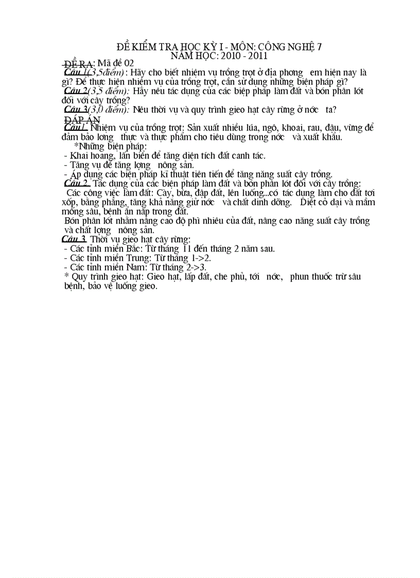 image for page Đề kiểm tra CN lóp7 8 9