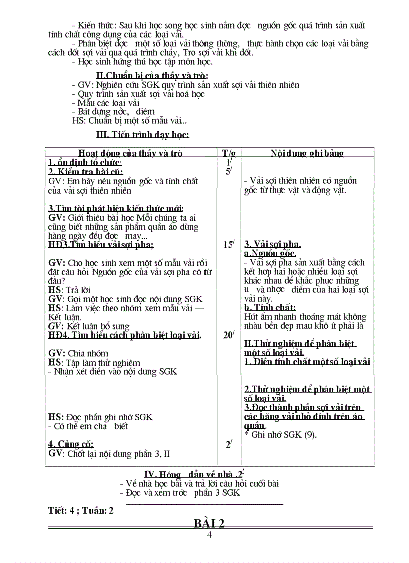 image for page Giáo án Công nghệ 6 Rất hay