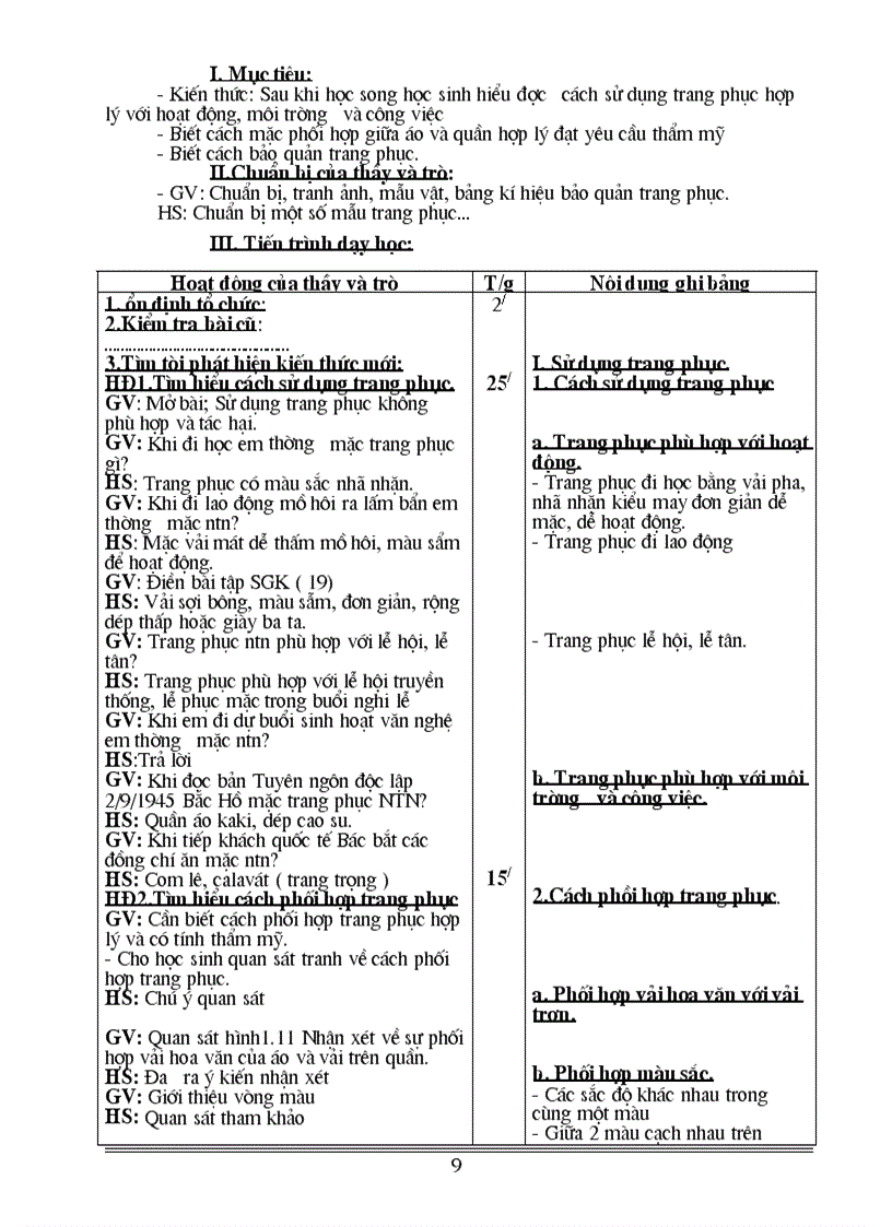 image for page Giáo án Công nghệ 6 Rất hay