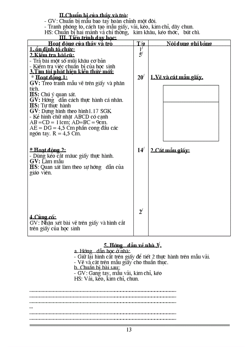 image for page Giáo án Công nghệ 6 Rất hay