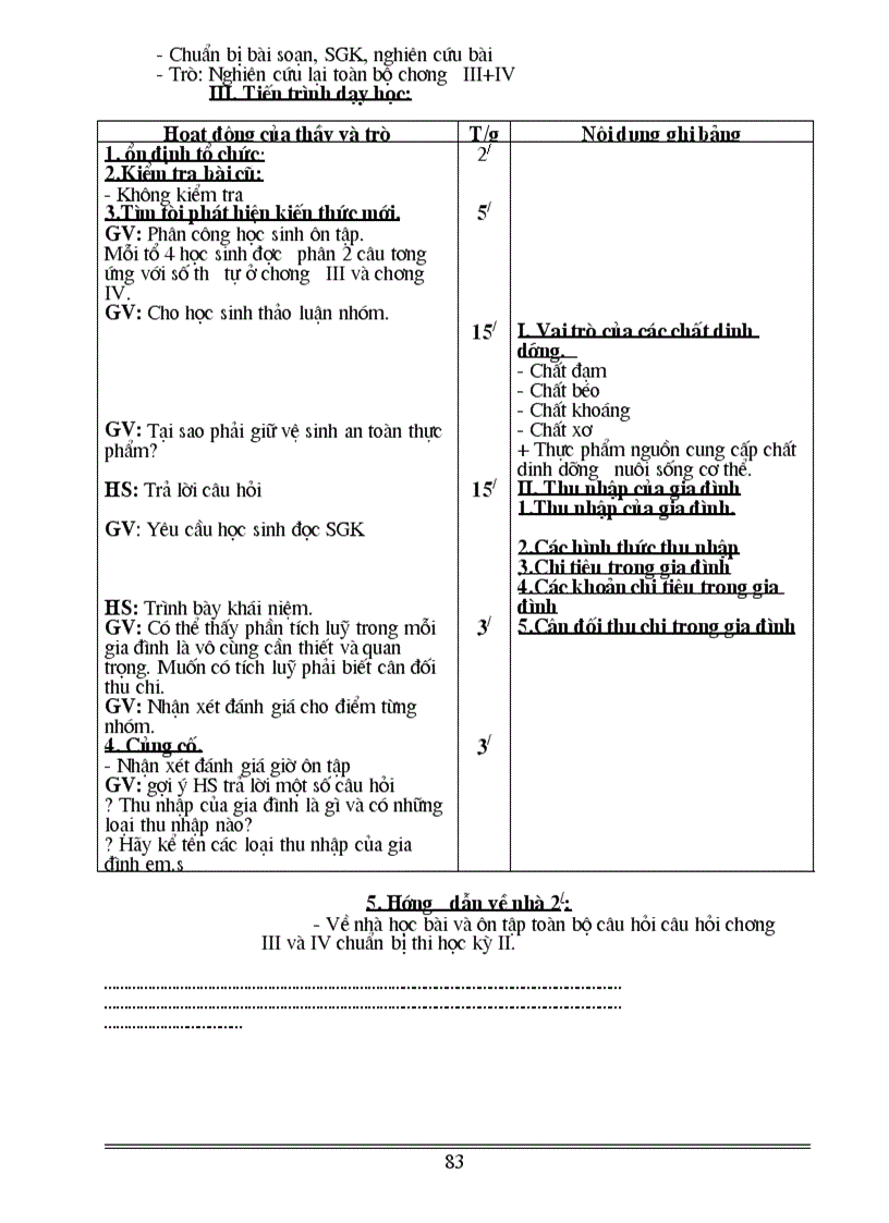 image for page Giáo án Công nghệ 6 Rất hay