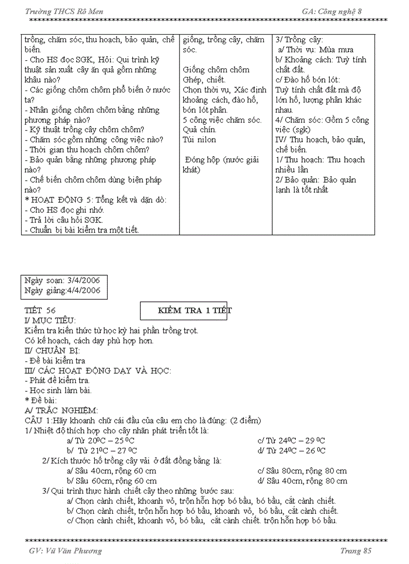 image for page Giáo án công nghệ 9 Miễn chê