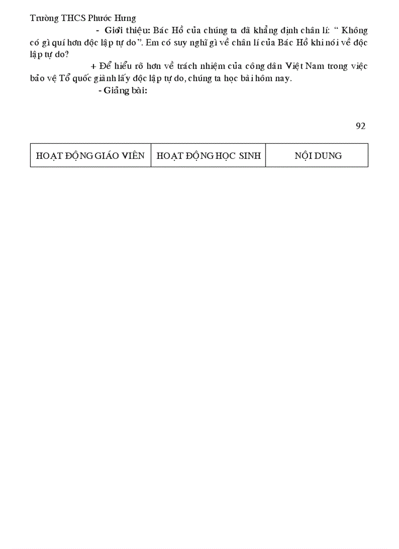 image for page Giáo án GDCD 9 mới chuẩn