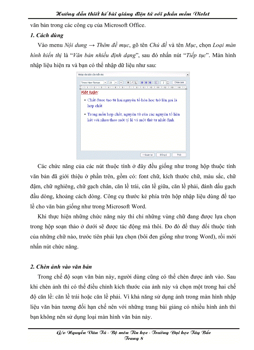 image for page Giao trinh huong dan soan thao bai giang dien tu voi phan mem Violet f