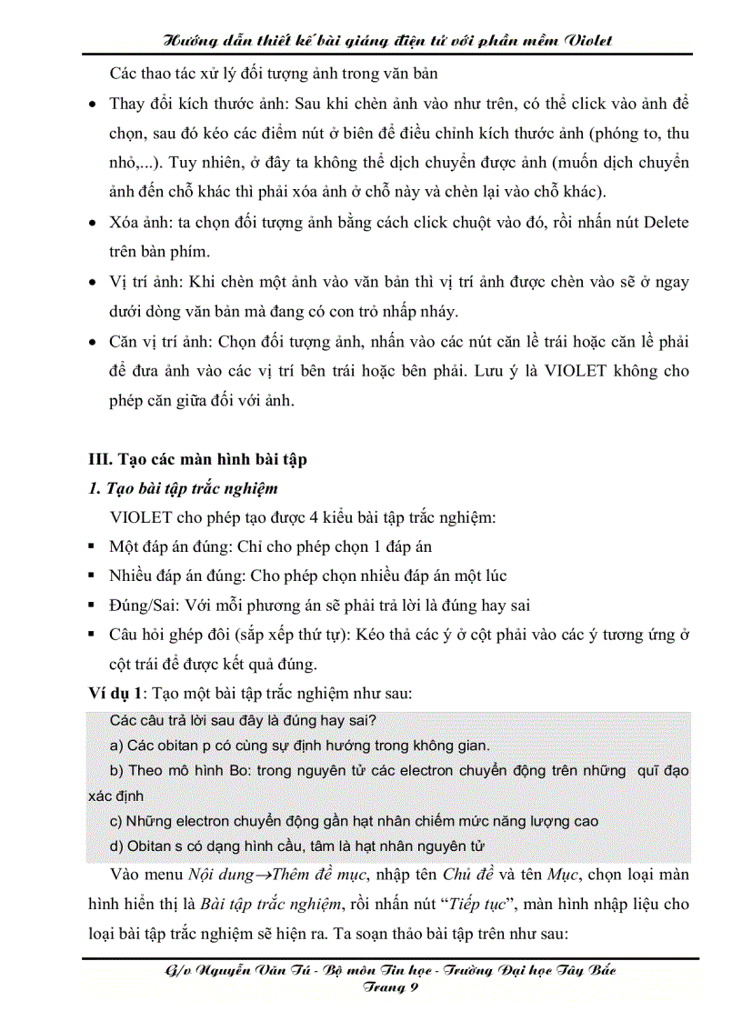 image for page Giao trinh huong dan soan thao bai giang dien tu voi phan mem Violet f