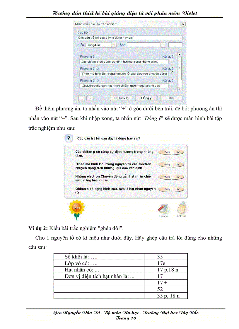 image for page Giao trinh huong dan soan thao bai giang dien tu voi phan mem Violet f